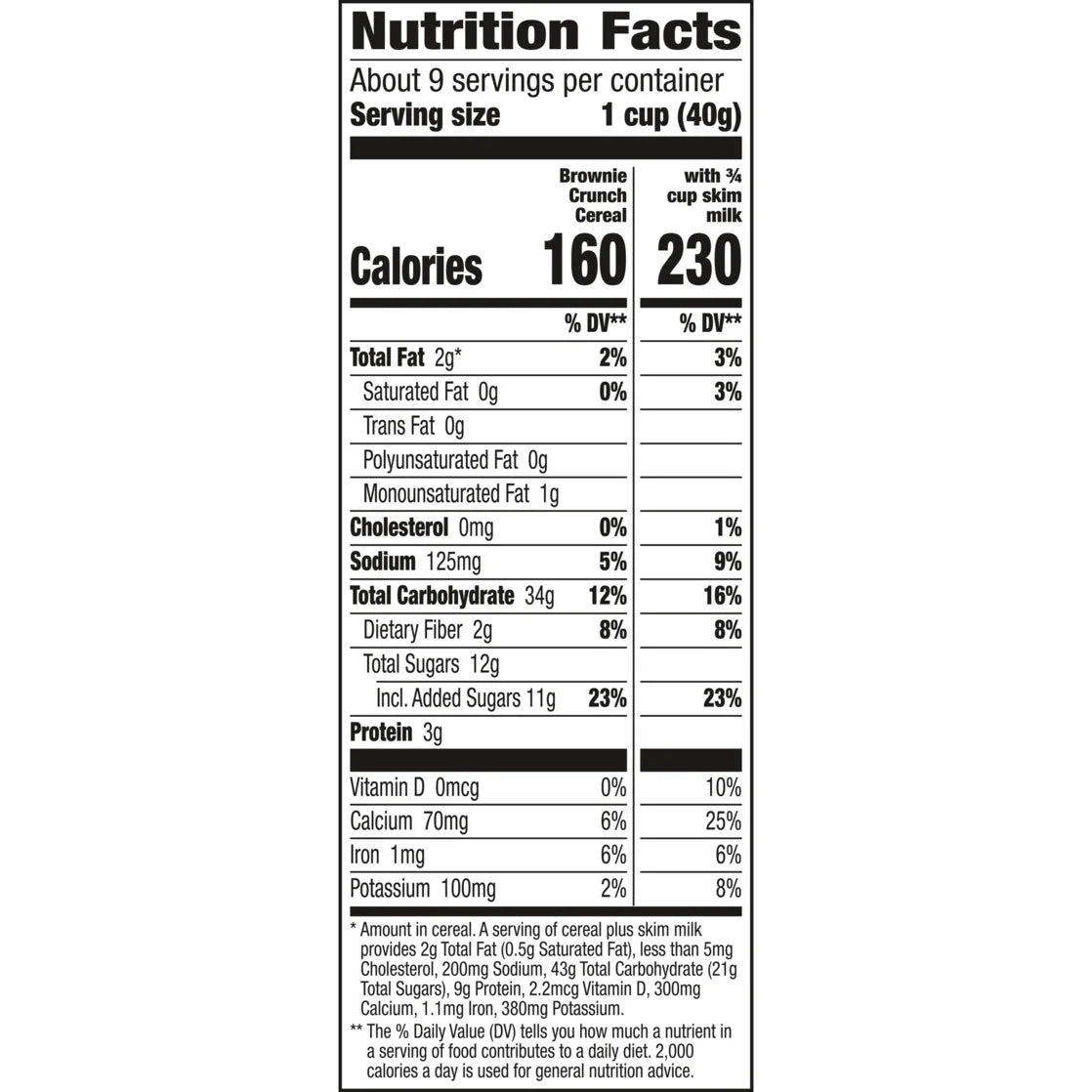 Organic Brownie Crunch Cereal, Gluten Free, Made with Real Cocoa, 12.4 Oz