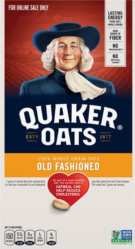 Old Fashioned Rolled Oats, Non GMO Project Verified, Two 64Oz Bags in Box, 90 Servings, 4 Pound (Pack of 2)