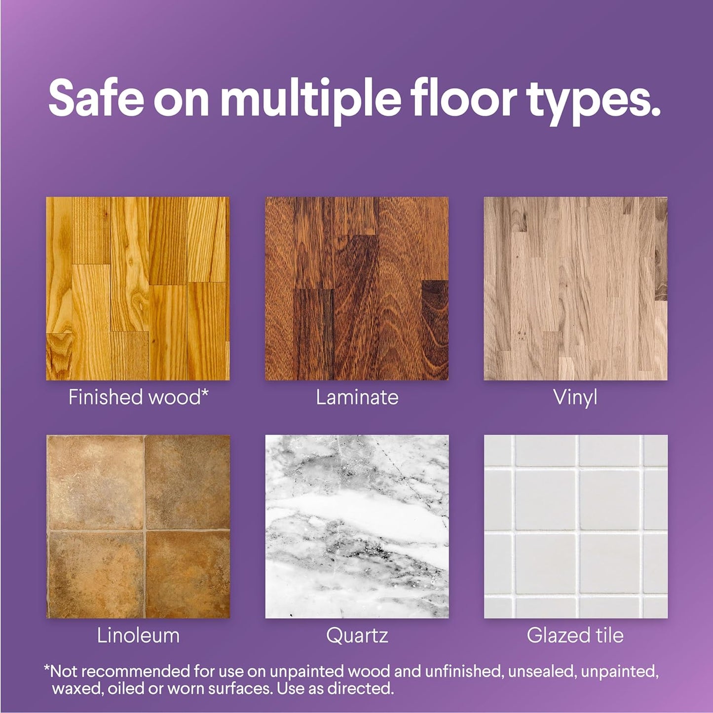 Scentiva Disinfecting Wet Mop Pad, Disposable Mop Heads, Multi-Surface Floor Wipes, Lavender and Jasmine, 2 Packs, 24 Wet Refills per Pack (Package May Vary)