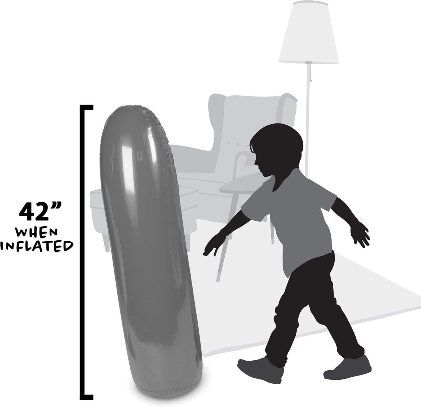Blue'S Clues & You Bop Bag Inflatable Punching Bag, 42 Inch, (56-9114)