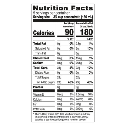 Decaf Chai Latte, Black Tea Concentrate, Easy-To-Serve Chai Tea for Everyday Lattes, Hot or Iced Tea and Mocktails, 32 Oz Tea Mix Carton