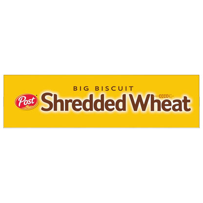 Shredded Wheat Big Biscuit, Whole Grain, Non-Gmo, Heart Healthy Breakfast Cereal, 15 Oz