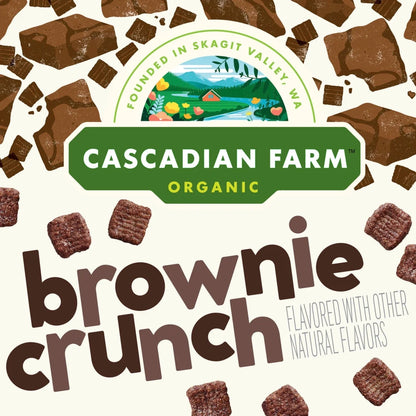 Organic Brownie Crunch Cereal, Gluten Free, Made with Real Cocoa, 12.4 Oz