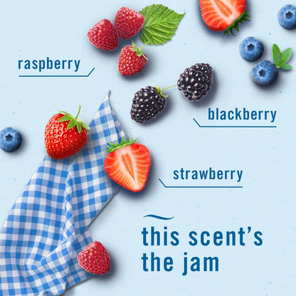 Plug in Air Freshener, Odor-Fighting Scented Oil Refill, Spring Fruit Mix, 3 Refill