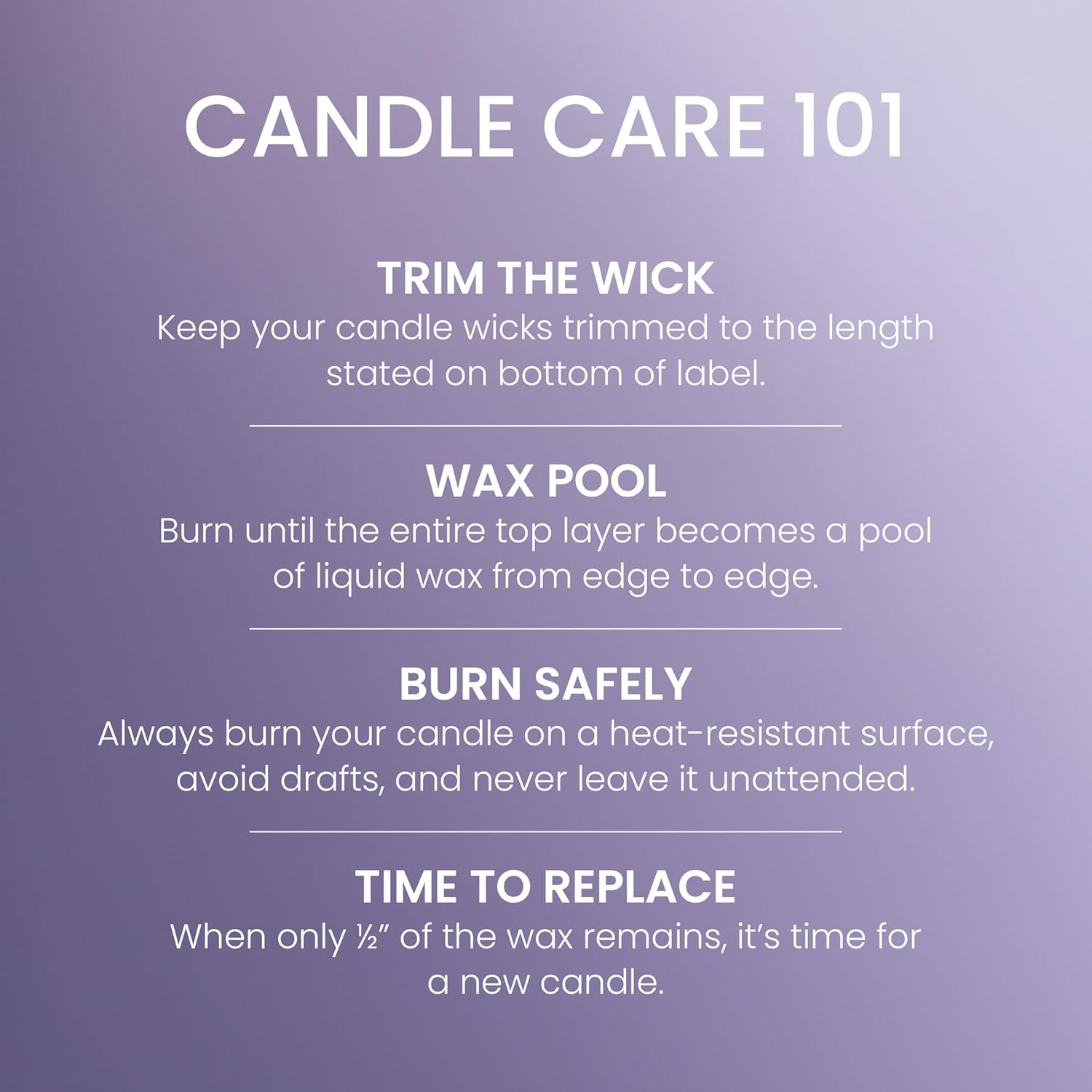 Lemon Lavender, Scented Candle, 22Oz Large Jar with up to 150 Hour Burn Time, Giftable, Birthdays