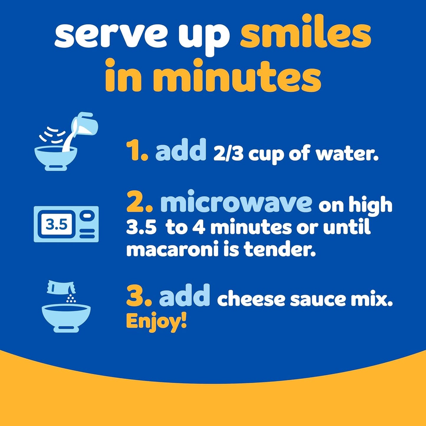 Kraft Easy Mac Original Mac & Cheese Macaroni and Cheese Dinner Microwavable Dinner, 18 Ct Packets