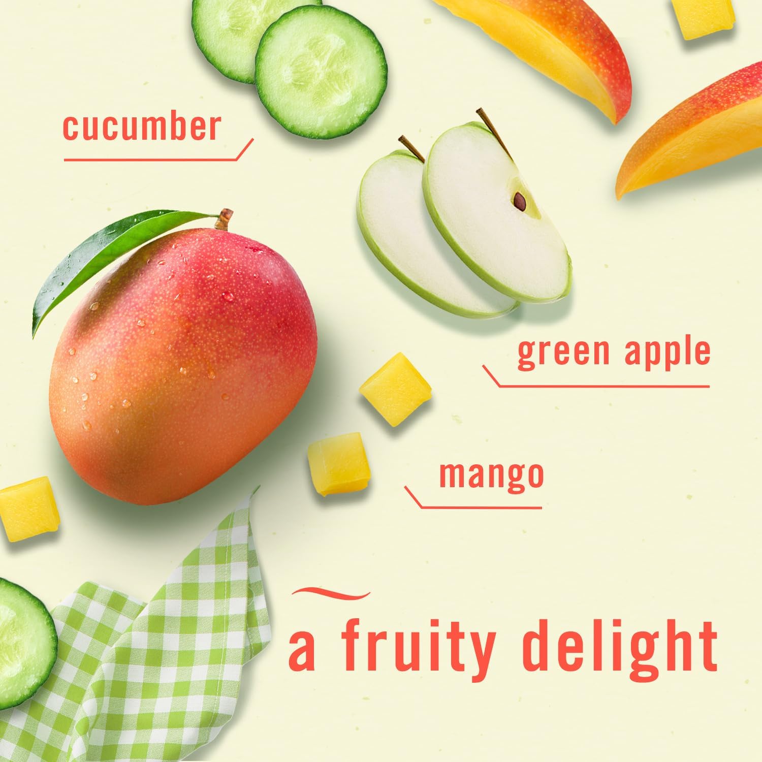 Plug in Air Freshener, Odor-Fighting Scented Oil Refill, Spring Fruit Mix, 3 Refill