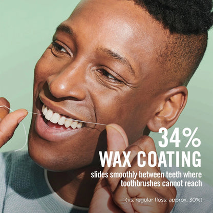 Mint Waxed Dental Floss, 55 Yard