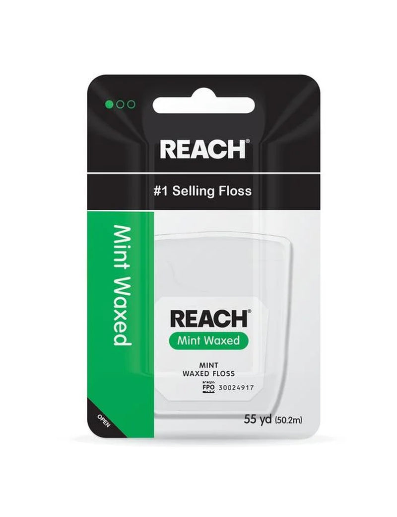 Mint Waxed Dental Floss, 55 Yard