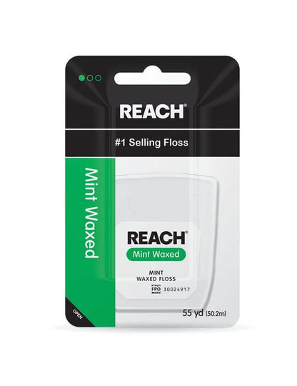 Mint Waxed Dental Floss, 55 Yard