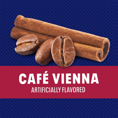Instant Cafe-Style Beverage Mix, Easy to Prepare, 1 Canister, for Quick Morning Coffee or Afternoon Treat, Cafe Vienna, Kosher Dairy, 9 Oz