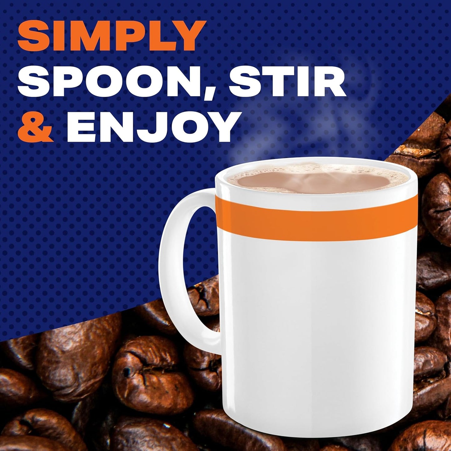 Instant Cafe-Style Beverage Mix, Easy to Prepare, 1 Canister, for Quick Morning Coffee or Afternoon Treat, Cafe Vienna, Kosher Dairy, 9 Oz