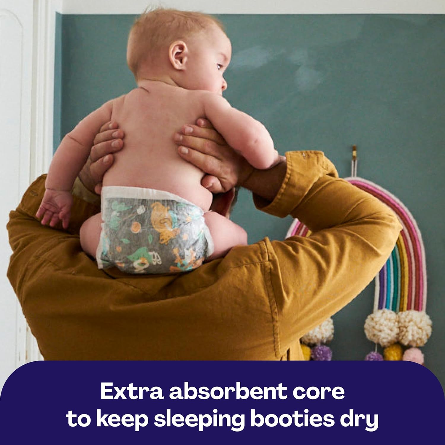 Premium Overnight Baby Diapers Size 4, 21 Count, Unisex, Ultra Absorbent and Soft Disposable Diapers for Babies and Toddlers