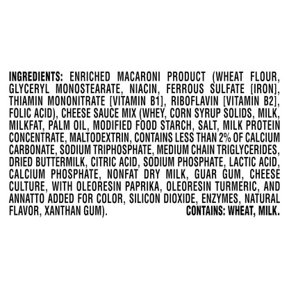 Kraft Easy Mac Original Mac & Cheese Macaroni and Cheese Dinner Microwavable Dinner, 18 Ct Packets