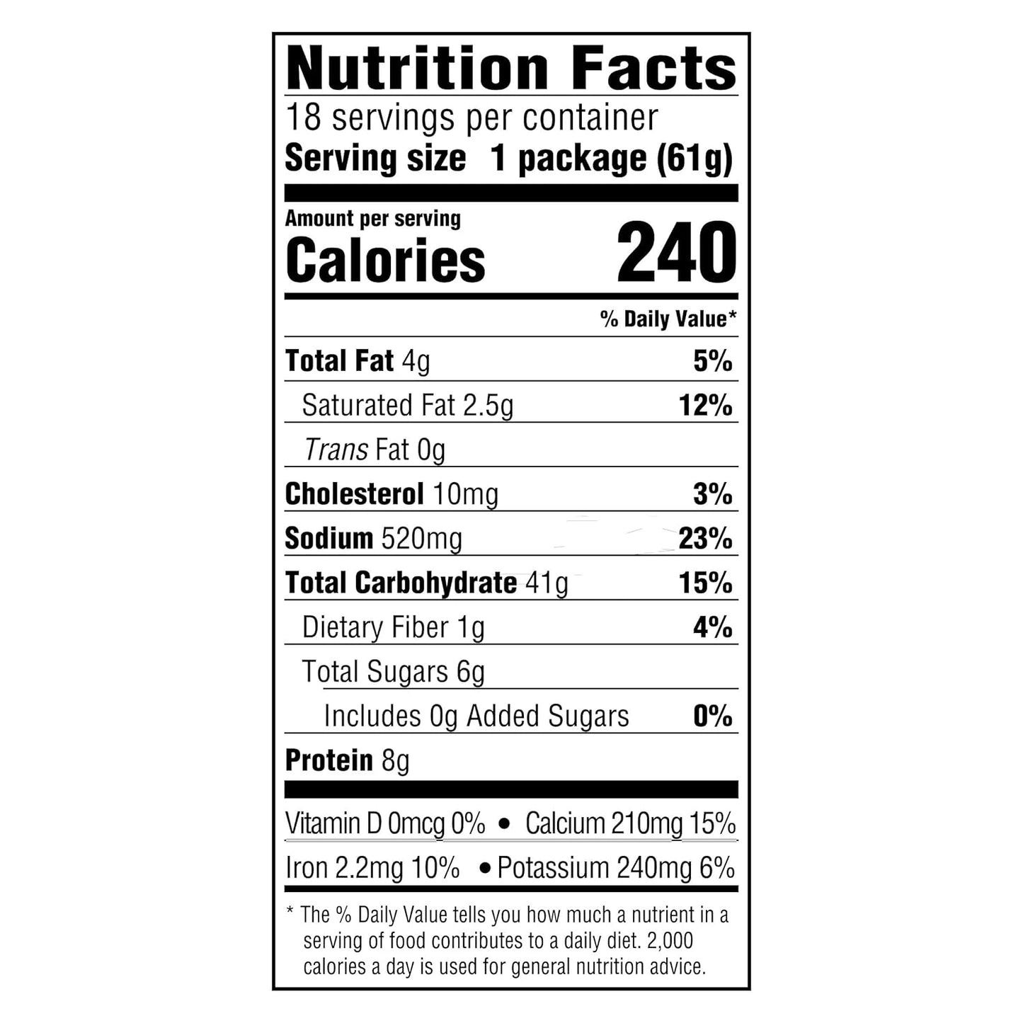 Kraft Easy Mac Original Mac & Cheese Macaroni and Cheese Dinner Microwavable Dinner, 18 Ct Packets