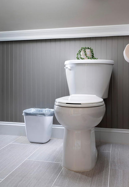 Small Trash Bags - 4 Gallon, 200 Bags (1 Pack of 200 Count), Drawstring - Silver Bag in Simply Clean Scent with Microban