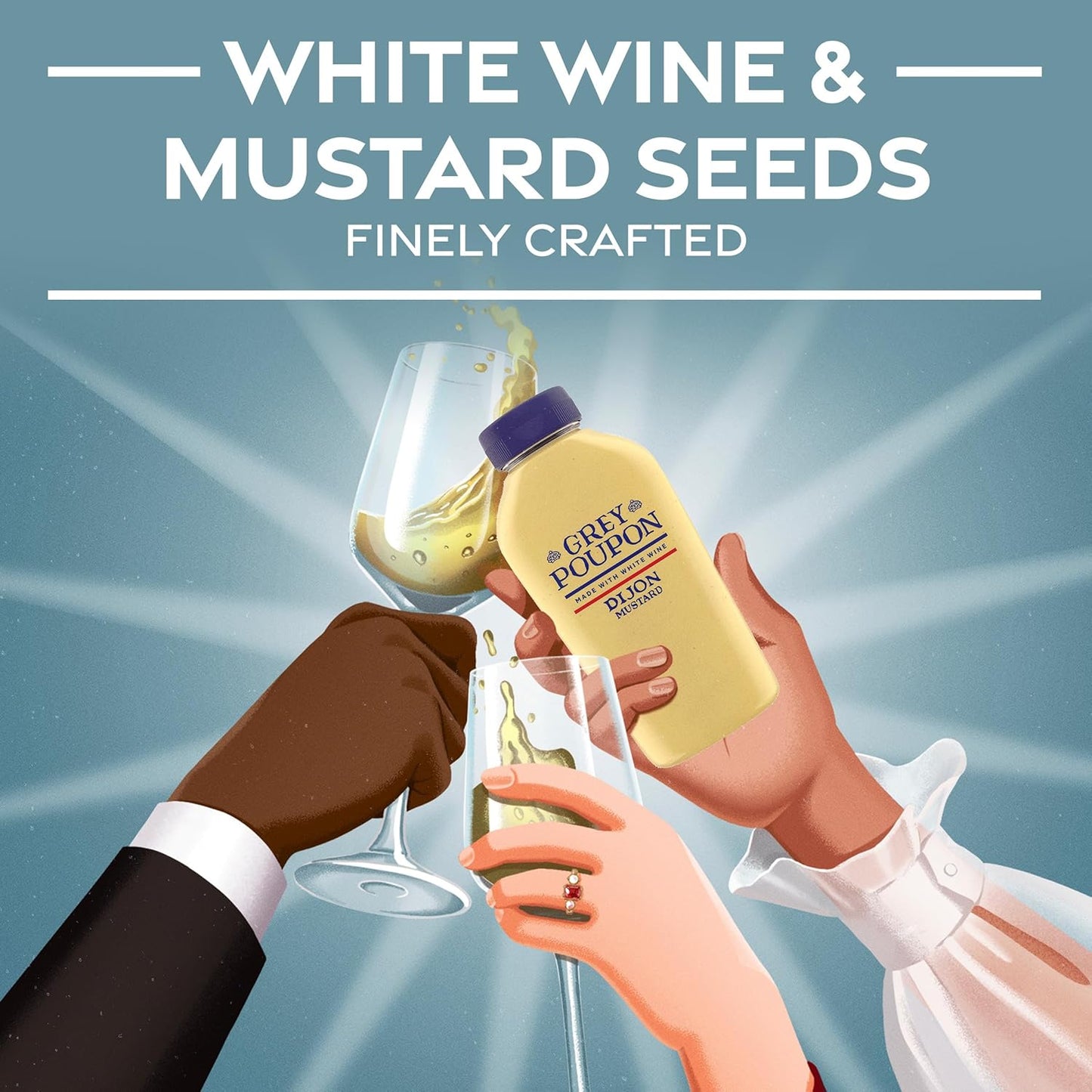 Dijon Mustard, 10 Oz. Squeeze Bottle