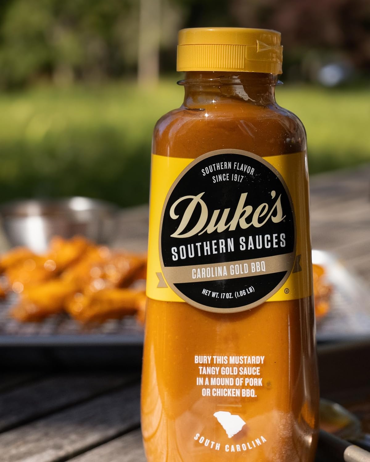 Duke’S Carolina Gold Southern Dipping Sauce - Tangy Mustard Flavor, 17 Ounce (Pack of 1)
