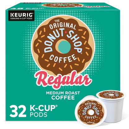 Regular, Single-Serve Keurig K-Cup Pods, Medium Roast Coffee Pods, 32 Count