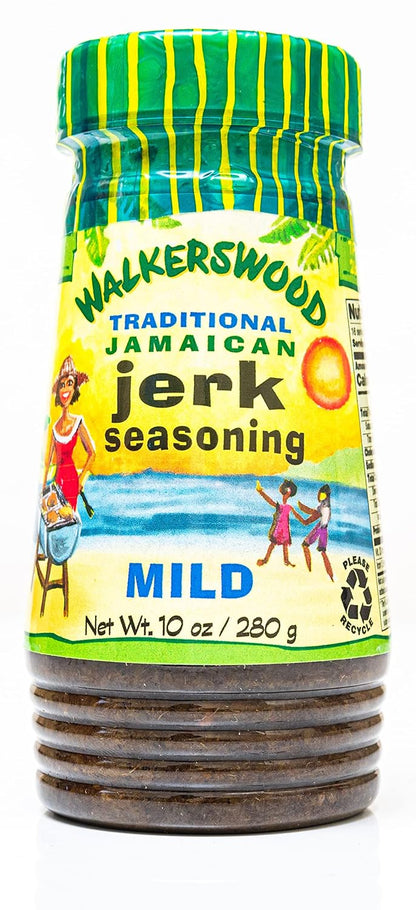Traditional Jamaican Jerk Seasoning, Mild, 10 Oz