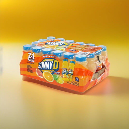 Sunnyd Tangy Original Orange Flavored Citrus Punch (6.75 Fl. Oz. Bottle, 24 Pk.)