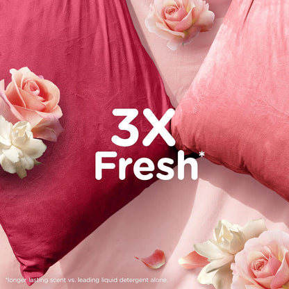 Ultra Soft Fabric Softener Liquid, Bliss, Sparkling Amber and Rose, 93 Fl Oz, 138 Loads