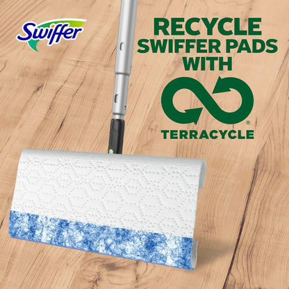 Sweep + Mop, Wet Pads Refill, Floor Cleaner, Cleaning Cloths, Heavy Duty, Fresh, 20Ct