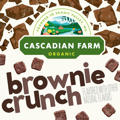 Organic Brownie Crunch Cereal, Gluten Free, Whole Grain and Made with Real Cocoa, 12.4 Oz