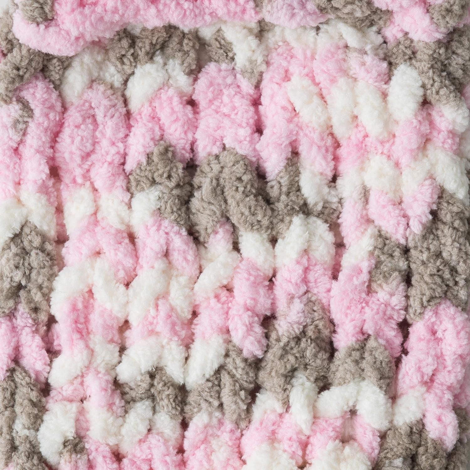 Baby Blanket Yarn, 3.5 Oz, Gauge 6 Super Bulky, Little Petunias