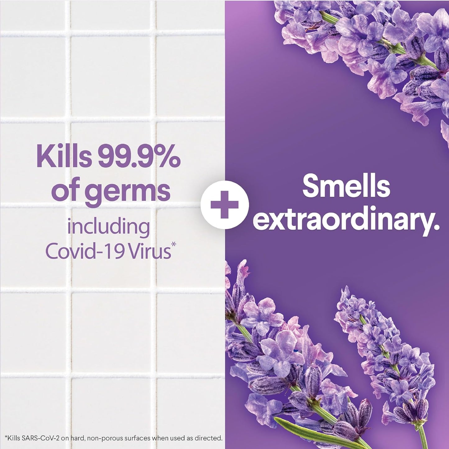 Scentiva Disinfecting Wet Mop Pad, Disposable Mop Heads, Multi-Surface Floor Wipes, Lavender and Jasmine, 2 Packs, 24 Wet Refills per Pack (Package May Vary)