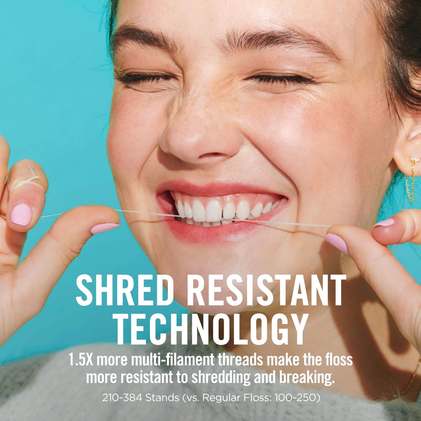 Mint Waxed Dental Floss, 55 Yard